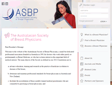 Tablet Screenshot of breastphysicians.org